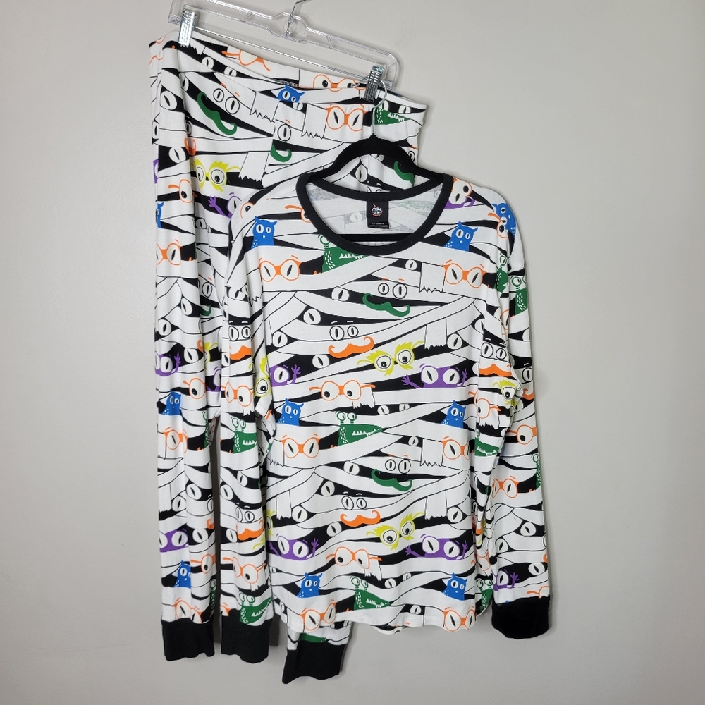 Glow In The Dark 2-Piece Halloween Pajamas